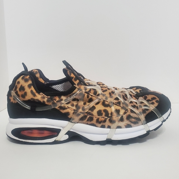 Nike Air Kukini SE Mens Size 11.5 Leopard Print Slip On Running Sneakers Shoes - Picture 2 of 10
